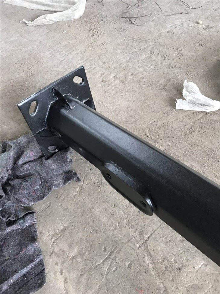 cast aluminum lamp post